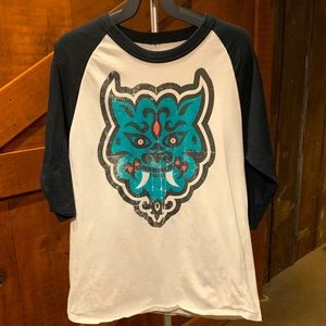 Disney Baseball 3/4 Length Sleeve Shirt